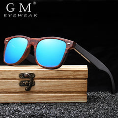 Handmade Natural Wooden Pilot Sunglasses