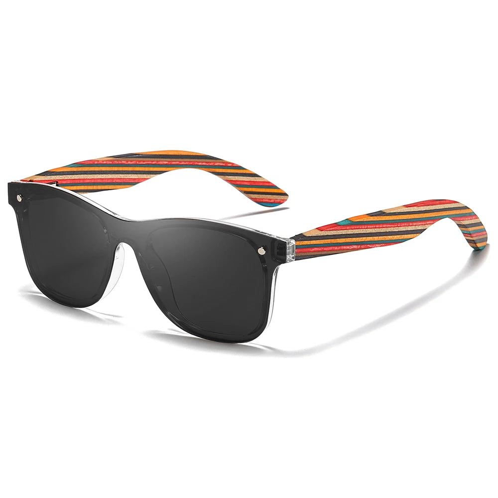 Color Wooden Sunglasses