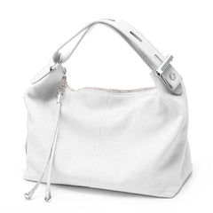 100% Genuine Leather Large Hobo Tote Bag – Women's Top Handle Shoulder Bag & Underarm Purse (0.74kg)