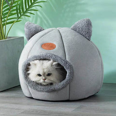 Deep Sleep Winter Cat Cave Bed - SnaggIt
