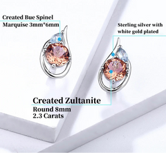 Zultanite Color-Change Earrings by Snagg An Earring