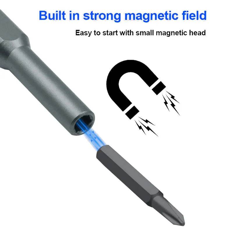 62-in-1 Precision Magnetic Screwdriver Kit - SnaggIt