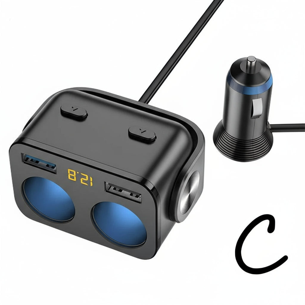 Car Cigarette Lighter Socket Adapter by Snagg A Car Adapter