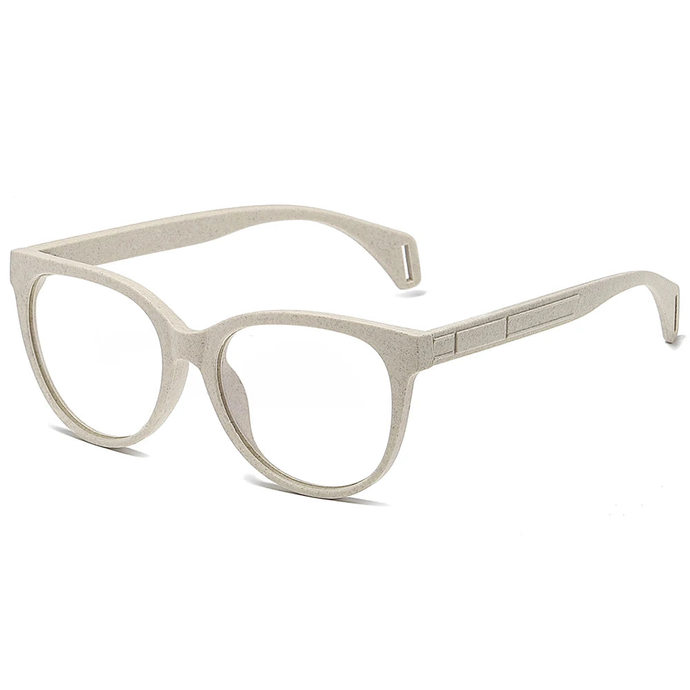 Polarized Wood-Straw Sunglasses