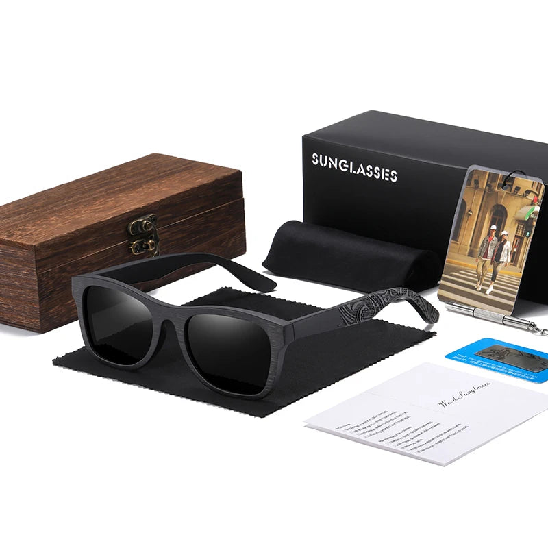 Wooden Polarized Sunglasses