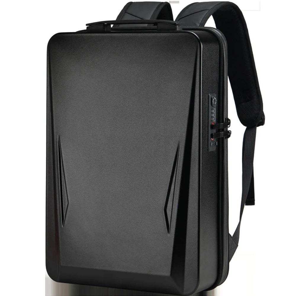 Men’s Anti-Theft 17.3" Hard Shell Laptop Backpack