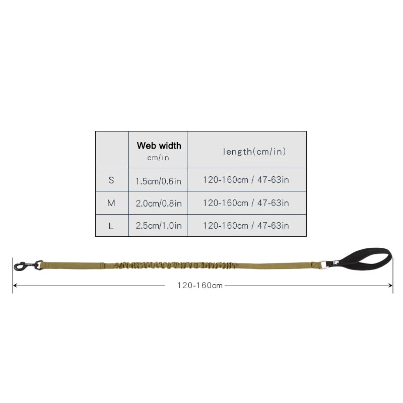 Flexible Dog Leash by Snagg A Leash