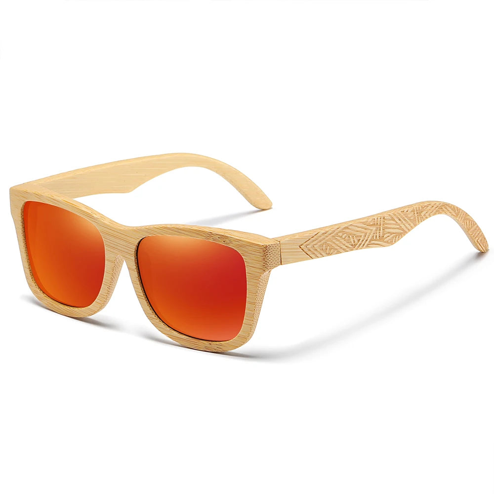 Handmade Bamboo Polarized Sunglasses by Snagg It Sunglasses