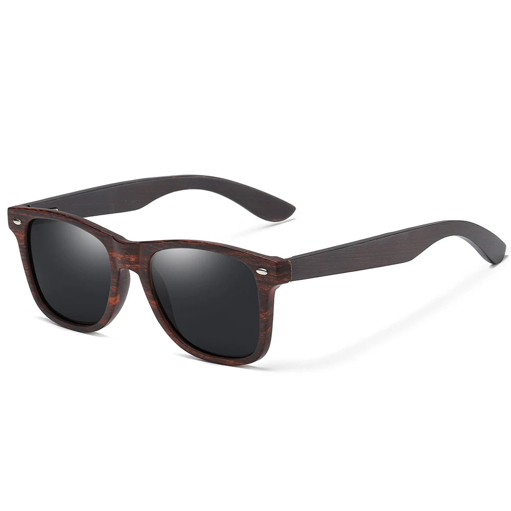 Handmade Natural Wooden Pilot Sunglasses