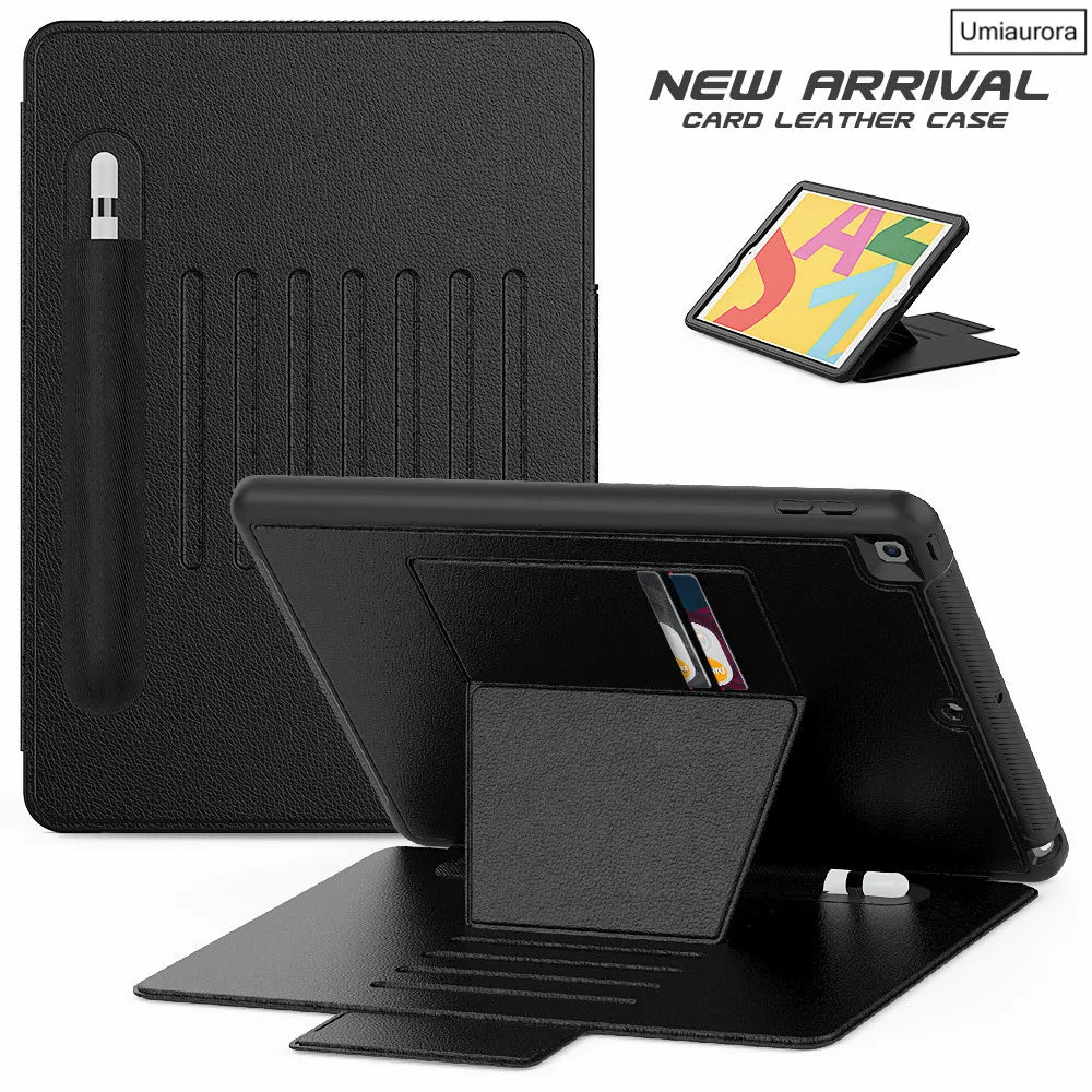 Flip Smart Tablet Case Stand Shockproof For iPad 5th To 11th by Snagg An iPad Case