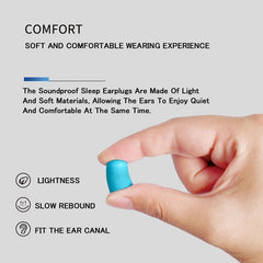 120/180 Pcs Sound Insulation Soft Foam Earplugs by Snagg An Earplug