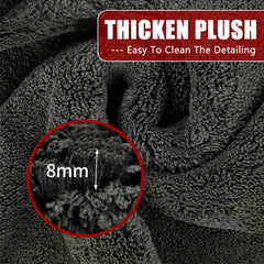 1200GSM Microfiber Car Drying Towel by Snagg A Microfiber Towel