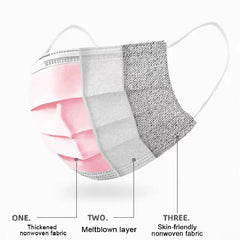 50-200pcs Disposable Mask Earloop by Snagg A Face Mask