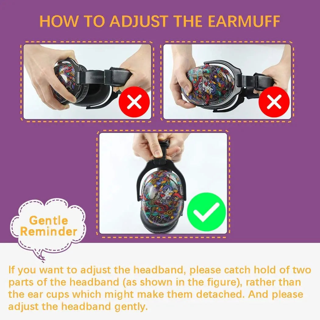 Kid Safety Ear Muffs by Snagg An Earmuff