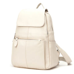 Genuine Leather Anti-Theft Women's Backpack