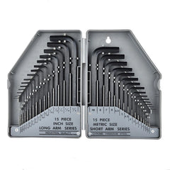 30-Piece Hex Key Wrench Set