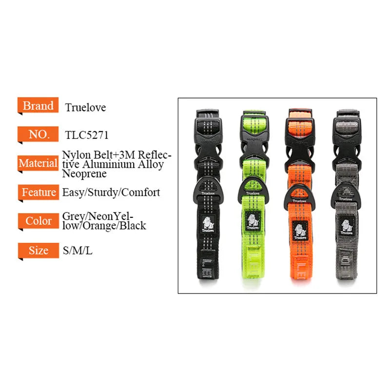 Reflective Dog Collar by Snagg A Pet Collars