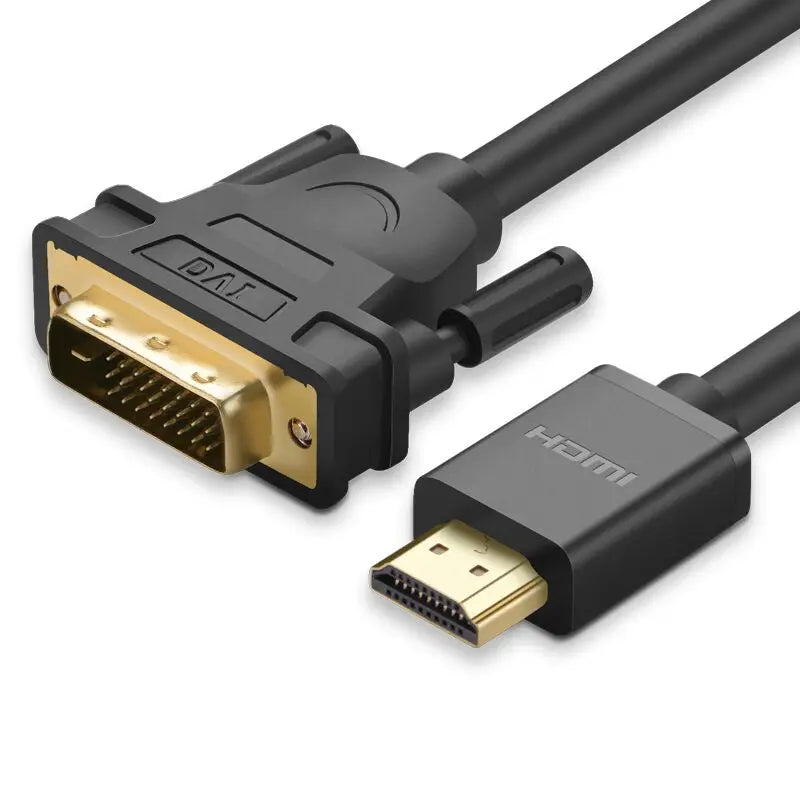 HDMI to DVI Converter Cable – Computer, TV Monitor & Projector Adapter 2M