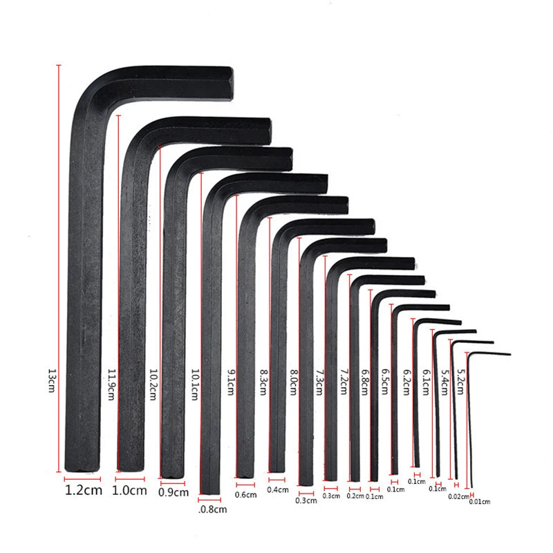 30-Piece Hex Key Wrench Set