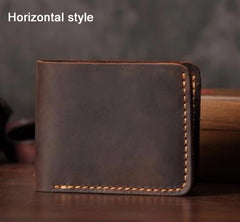 Men’s Handmade Vintage Wallet by Snagg It Wallet