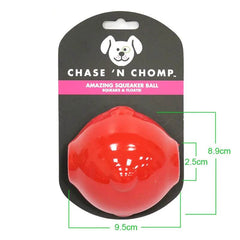 Durable Squeaker Dog Ball - SnaggIt