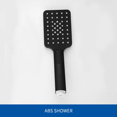 Matte Black Shower Bar Set – Adjustable Rail with 3-Mode Shower Head by Snagg A Shower Head