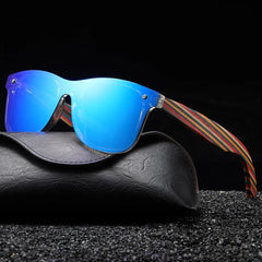 Color Wooden Sunglasses
