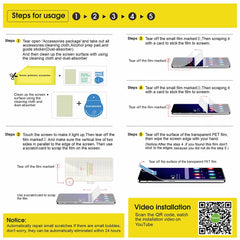 HD Hydrogel Screen Protector for Samsung Galaxy S / Series by Snagg A Screen Protector
