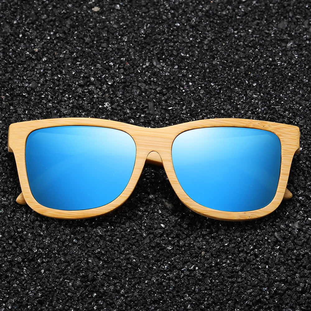Handmade Bamboo Polarized Sunglasses by Snagg It Sunglasses