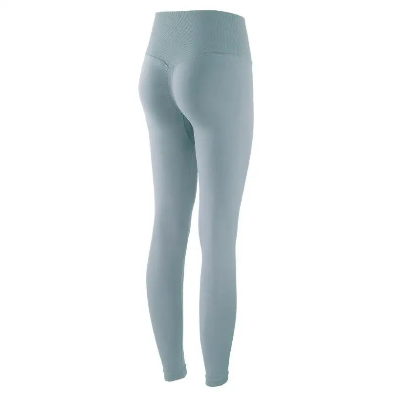 Women's High Waist Scrunch Butt Yoga Leggings | Seamless High Elastic Gym Running Training Fitness