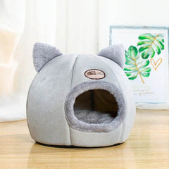 Deep Sleep Winter Cat Cave Bed - SnaggIt