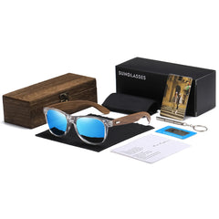 Handmade Pilot Style Polarized Sunglasses by Snagg It Sunglasses