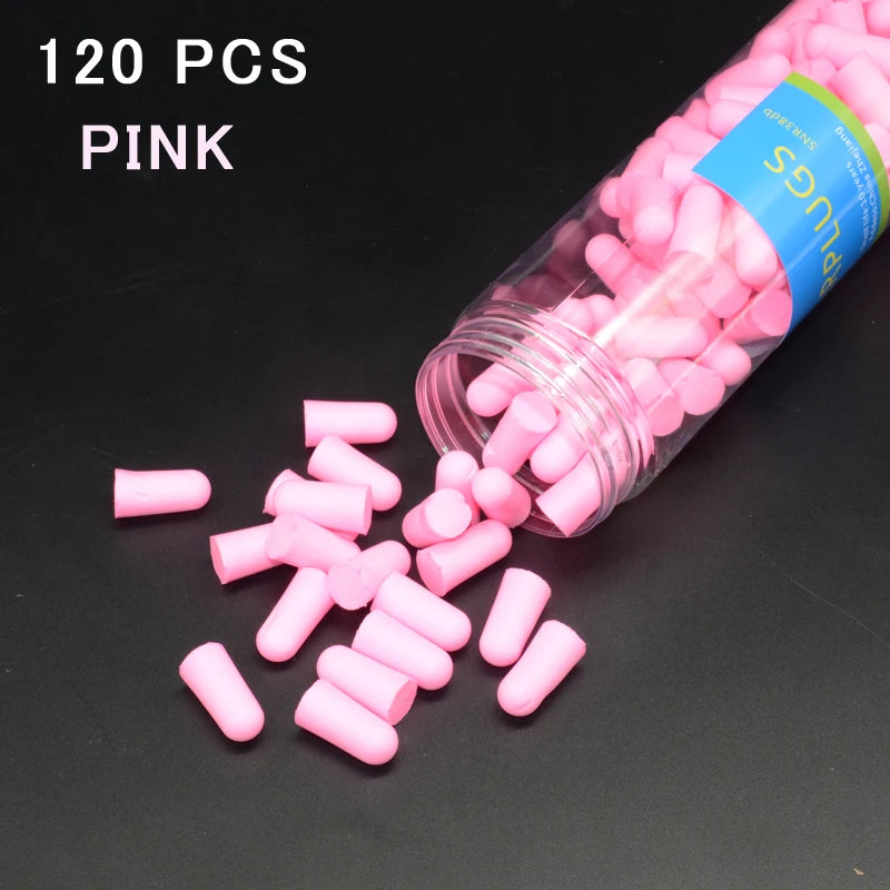 120/180 Pcs Sound Insulation Soft Foam Earplugs by Snagg An Earplug