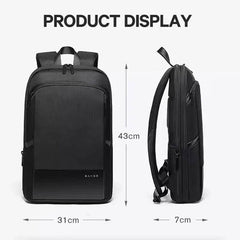 15.6" Slim Expandable Waterproof Laptop Backpack by Snagg A Backpack