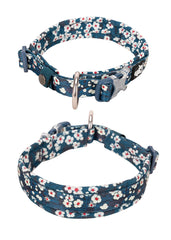 Floral Comfort Dog Collar by Snagg A Pet Collars