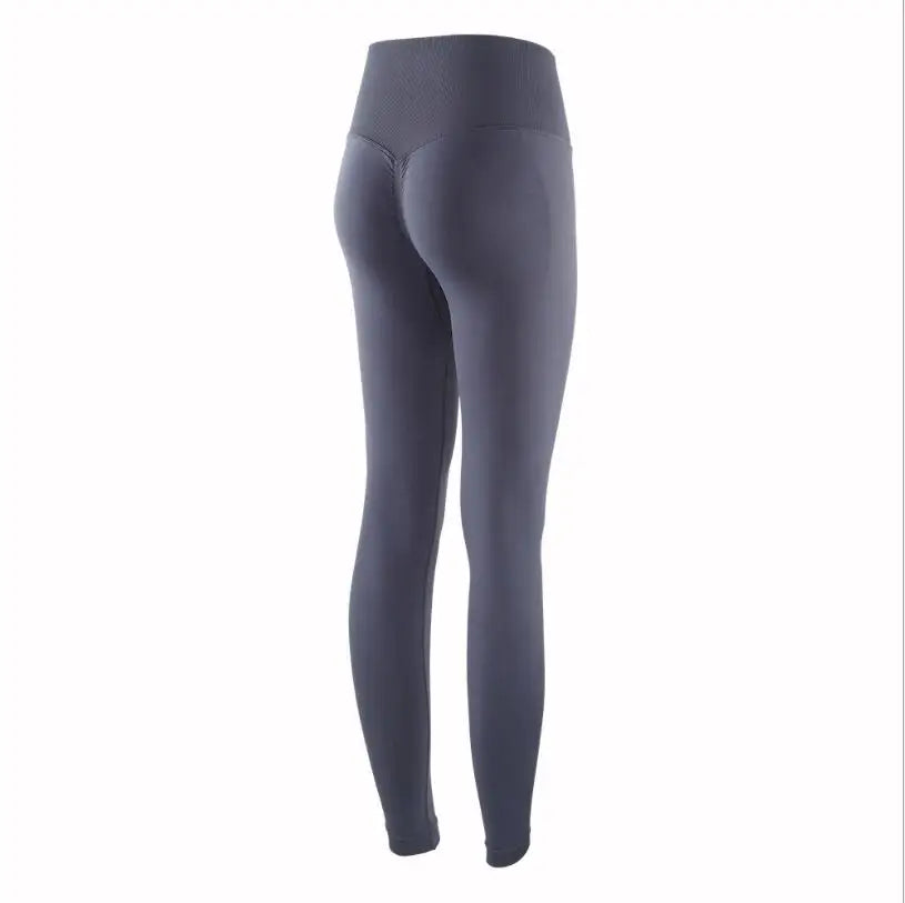 Women's High Waist Scrunch Butt Yoga Leggings | Seamless High Elastic Gym Running Training Fitness