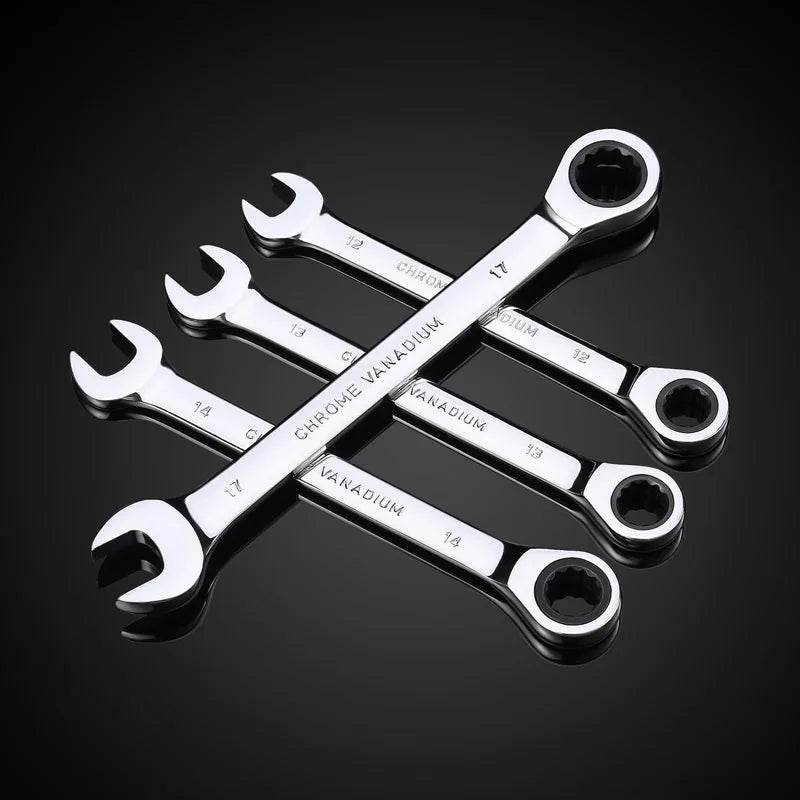 72-Tooth Metric Ratchet Wrench - SnaggIt