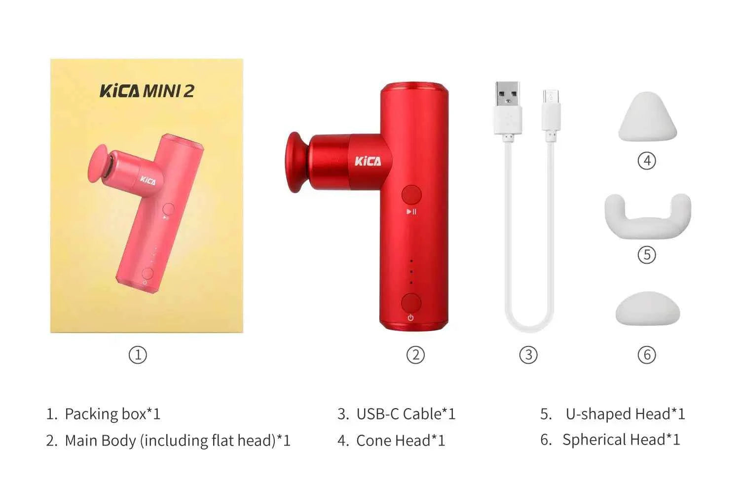 Mini 2 Fascia Gun – Ultra-Light Aluminum Deep Tissue Massage Device