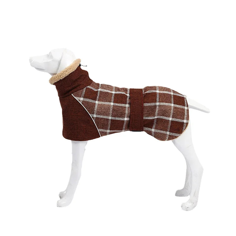 Warm Fleece Winter Big Dog Jacket by Snagg A Jacket
