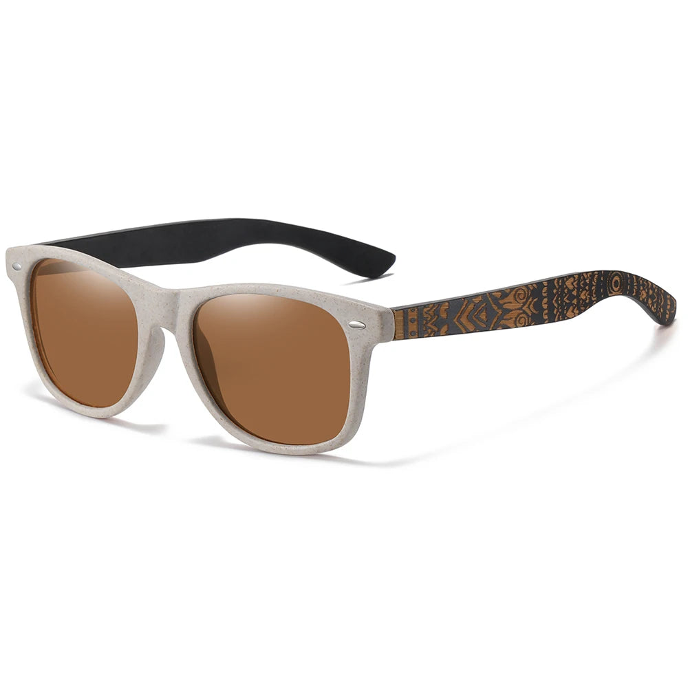 Natural Bamboo Fashion Wooden Sunglasses