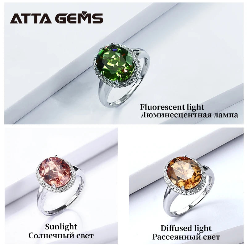 Zultanite Color-Change Ring