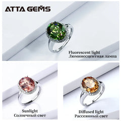 Zultanite Color-Change Ring