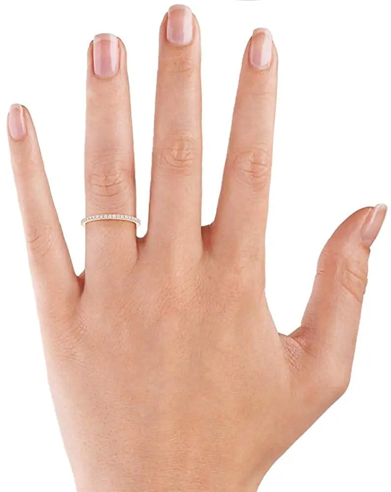 0.27ct Moissanite Ring