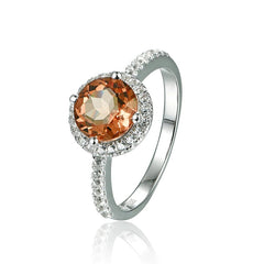 Solid 925 Sterling Silver Color Change Ring by Snagg A Ring