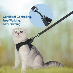 Adjustable Anti-Escape Cat Harness & Leash Set - SnaggIt