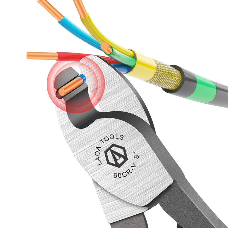 6-in-1 Multi-Purpose Cable Cutter & Crimper Tool