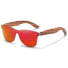 Color Wooden Sunglasses