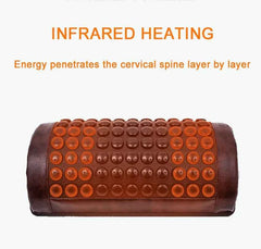 Heating Jade Memory Foam Cervical Pillow – Tourmaline Bianstone Neck Therapy Pillow