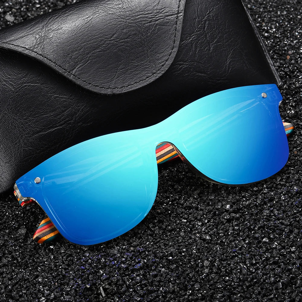 Color Wooden Sunglasses