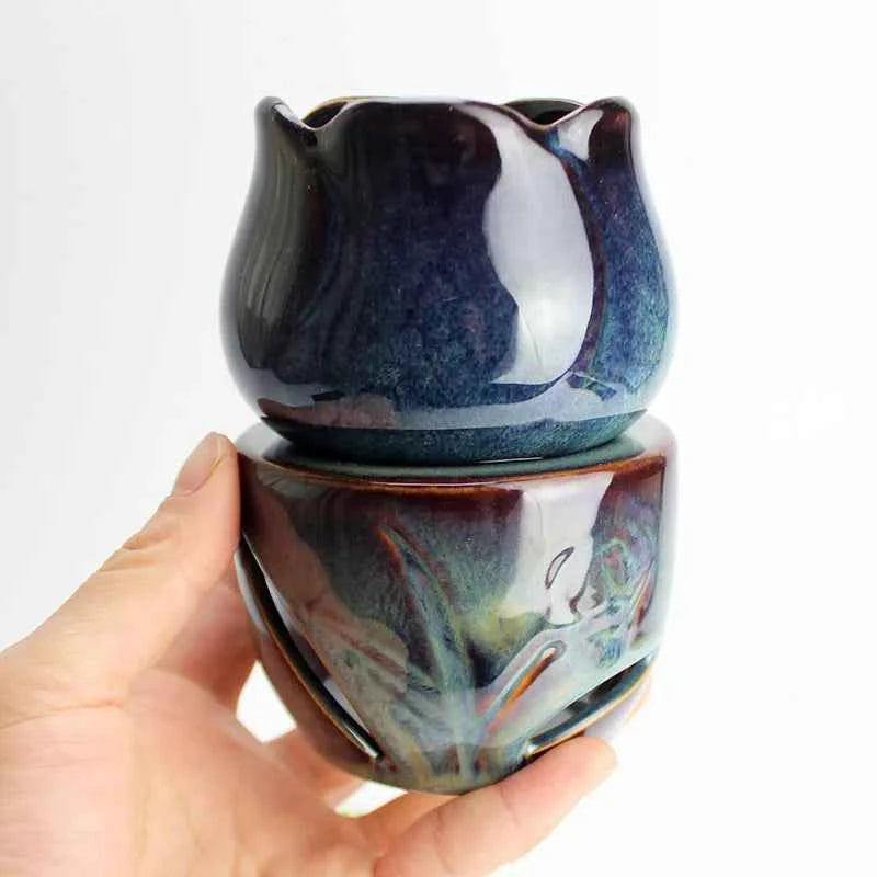 Large Capacity Splited Aroma Burner Candle